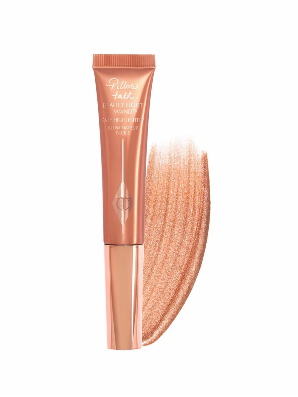 Charlotte Tilbury Pillow Talk Beauty Light Wand Easy Highlighter #2 Medium NIB